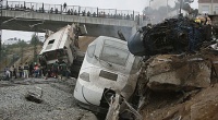 Santiago de Compostela train crash: scores killed, more than 130 injured